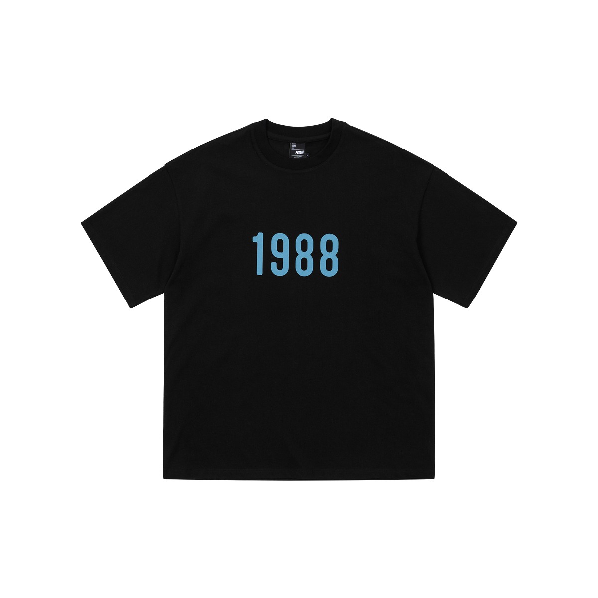 1988 레트로 티셔츠 - 블랙