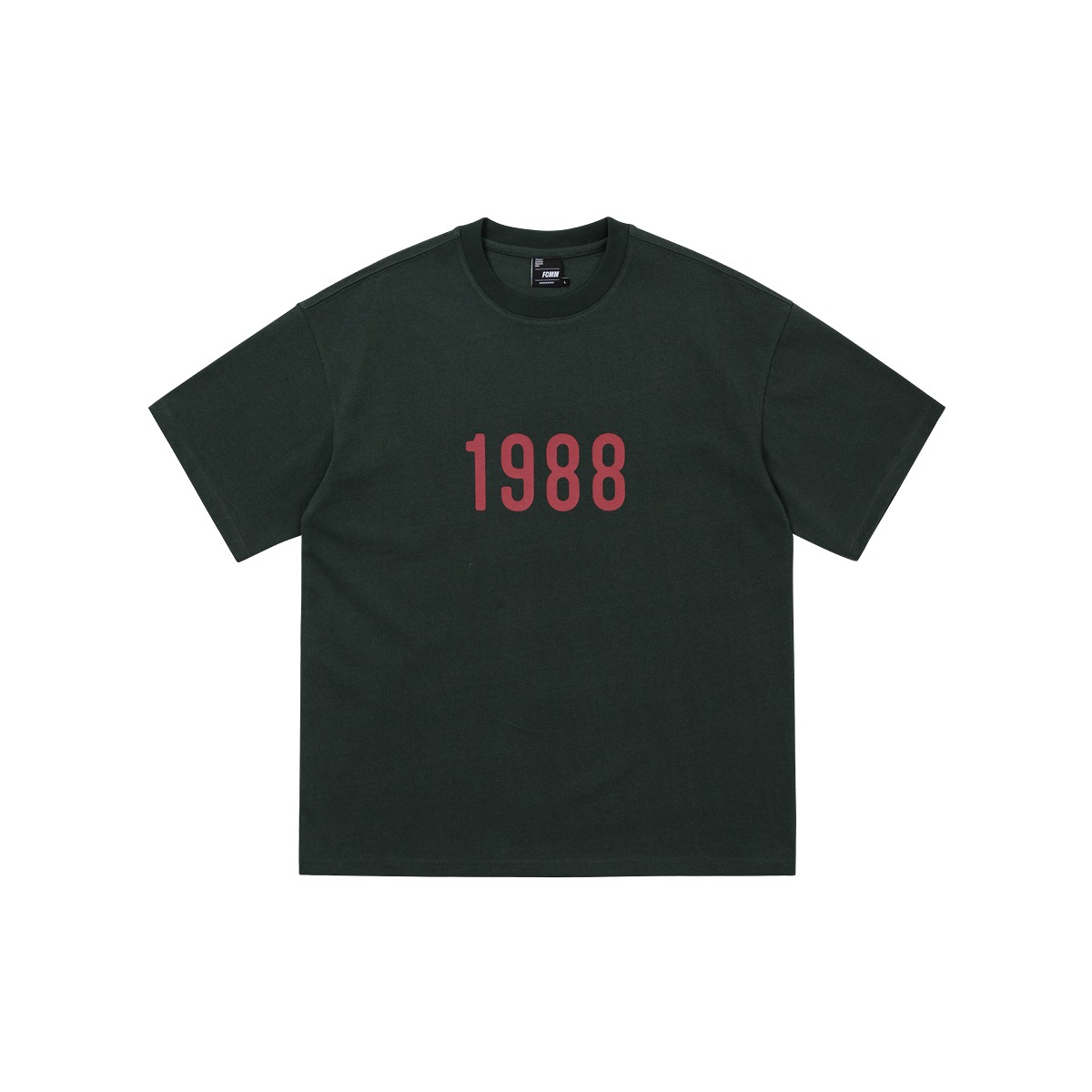 1988 레트로 티셔츠 - 다크 그린