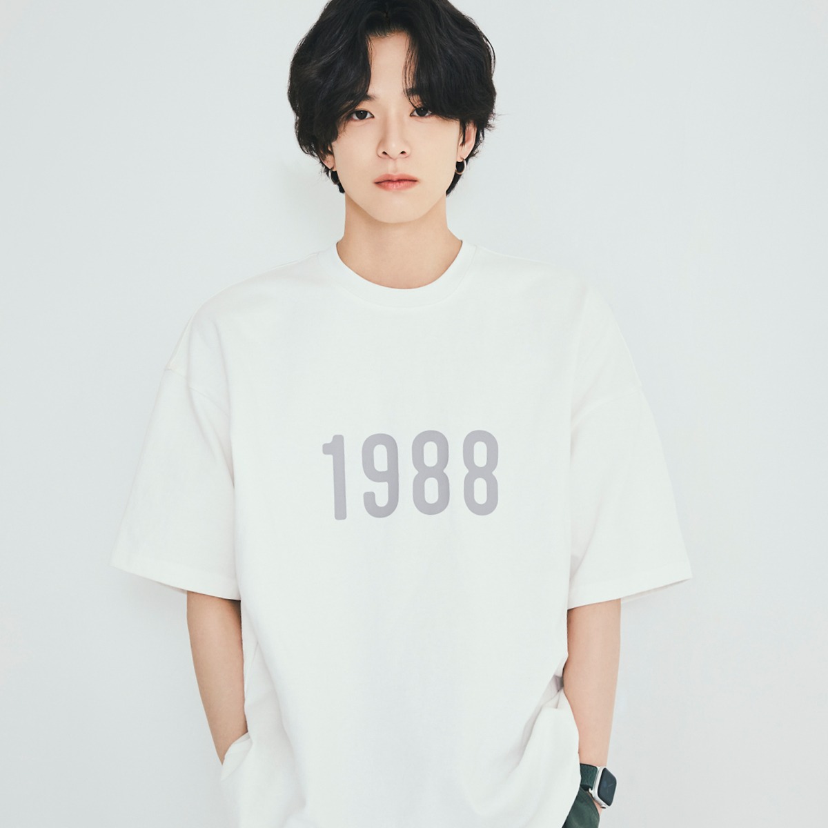 1988 레트로 티셔츠 - 화이트